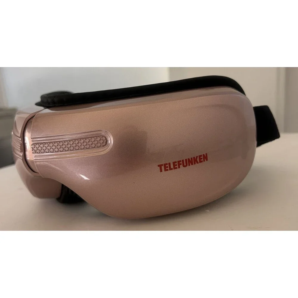 Telefunken Eye Massager with Heat, Air Pressure, Massage & Bluetooth Music